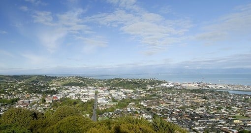 Aerial view of Nelson