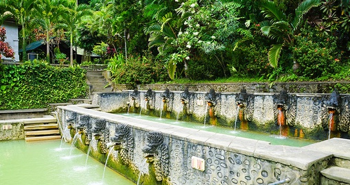 Banjar Hot Spring is a natural hot water spring, also widely believed to heal diseases