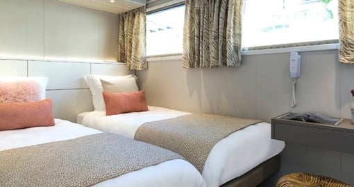 The Cabin on the MS Anne Marie.