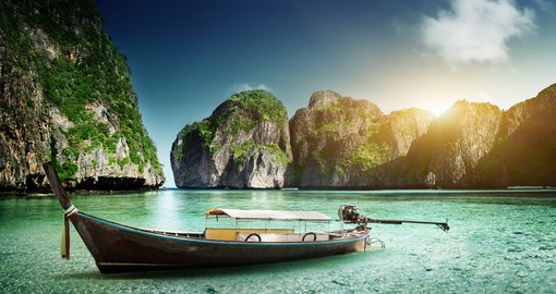 The Phi Phi islands are some of the loveliest in Southeast Asia