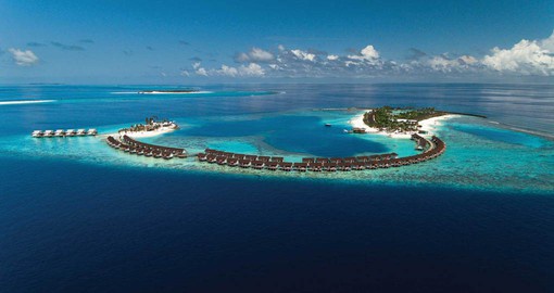 OBLU SELECT at Sangeli is located in the North-Western tip of the Male Atoll