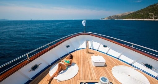 Take a luxury cruise along the Dalmatian Coast