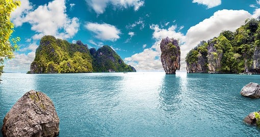 The largest island in Thailand, Phuket lies in the Andaman Sea