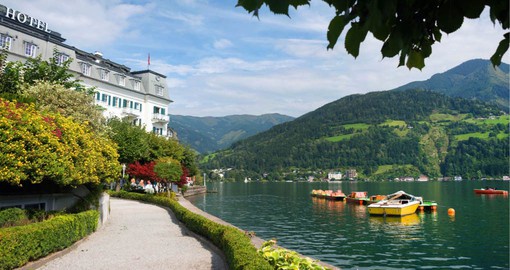 Zell am See with it's crystal blue lake has been a popular resort for centuries