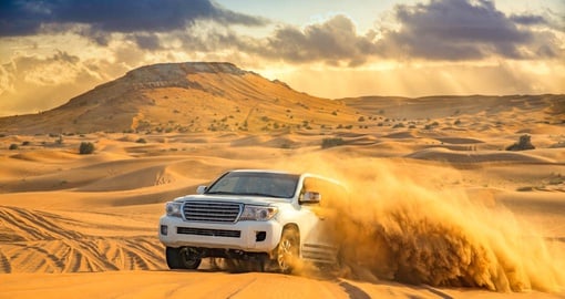 Off-road desert safari