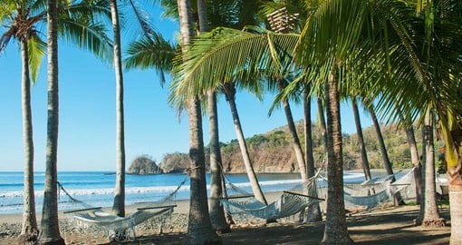 Experience maximum tranquility as you bask on a Hammock in the gorgeous Punta Islita weather