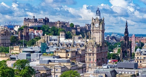 Edinburgh, Scotland's capital city has a medieval Old Town and elegant Georgian New Town