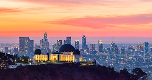 For one of the finest views in Los Angeles, go up to the observatory in Griffith Park
