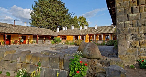 Enjoy a stay at Hacienda San Agustin on yoru Ecuador Tour