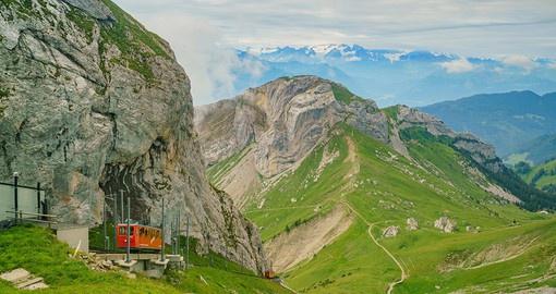 Take on new heights from the peak of Mt Pilatus