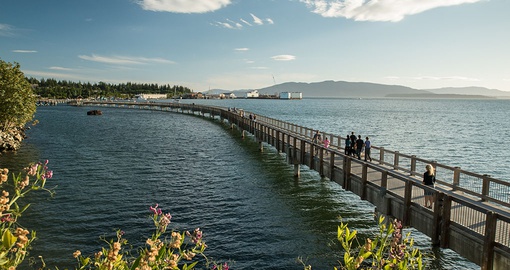 Taylor Street Boardwalk at Bellingham Bay