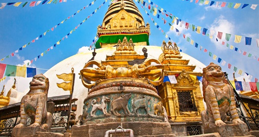 Monkey Temple in Kathmandu