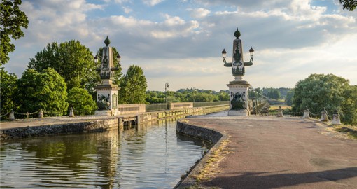 The Canal de Briare was the first major watershed canal to be built in Europe