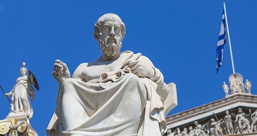 Statue of Plato from the Academy of Athens
