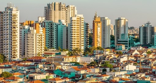 Amazing skyline of Sao Paulo