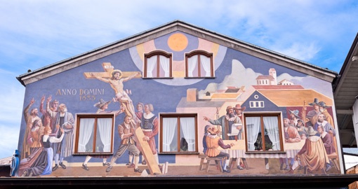 Oberammergau Painted House