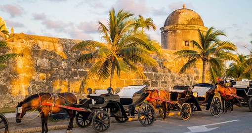 Founded in the 16th century, Cartagena has beautiful colonial architecture
