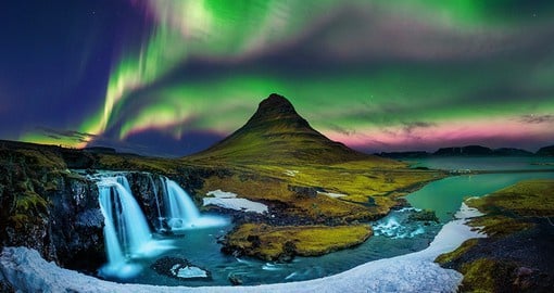 Watch nature dance with through the beauty of the Northern lights