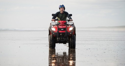 Experience ATV (or SSV) touring during your next Tahiti tours.