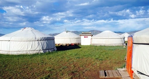 Ger Camp unique accommodation on your Mongolian vacation