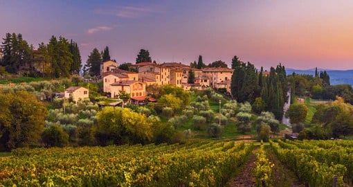The Chianti area of Tuscany is perhaps the most well-known and one of the most beautiful in the region