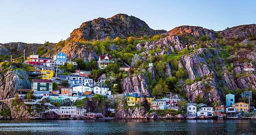 St. John's, the most easterly city in North America, is Newfoundland's capital