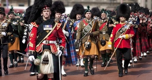 Experience Scottish Parade during your next European vacations.