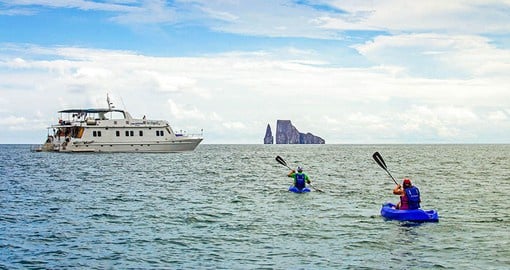 Enjoy Sea Kayaking from the M/C Archipel I