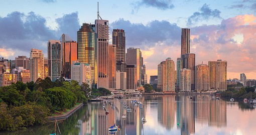 Queensland's vibrant capital, Brisbane enjoys 300 days of sunshine each year