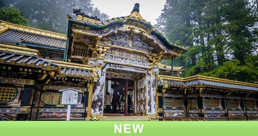 Fall into a land of ornate and lavish design at the Nikko Toshogu Shrine