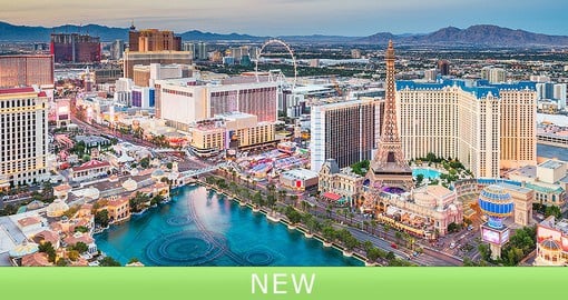 Originally a gambling mecca, Las Vegas now boasts world-class dinning, shopping and entertainment