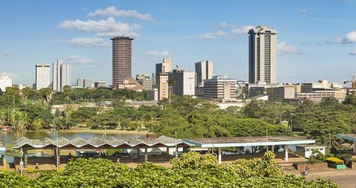 Begin your Kenyan vacation with a stopover in modern Nairobi