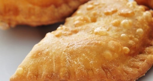 Empanadillas are small meat or tuna pies served as tapas