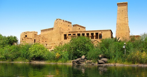Aswan was Egypt's southern gateway and is home to the Temple of Isis
