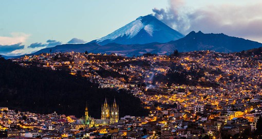 Quito is known for it's colonial center, rich in 16th and 17th-century churches