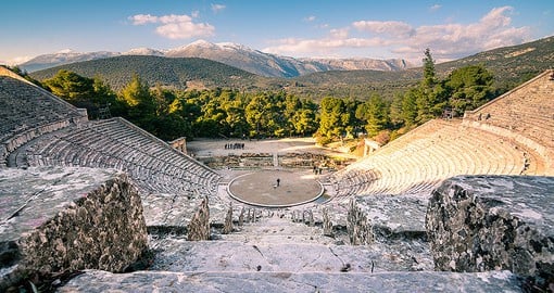 Epidaurus Ancient Theatre, Epidaurus, Asclepius