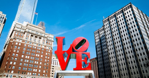 Love Park in Philadelphia