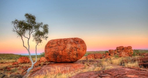 Karlu Karlu - Devils Marbles in outback Australia and a strong consideration to include when booking Australian tours.
