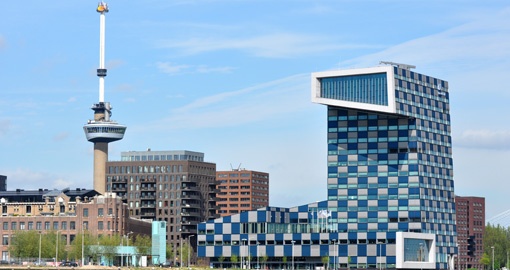 Euromast observation tower, Rotterdam, Netherlands