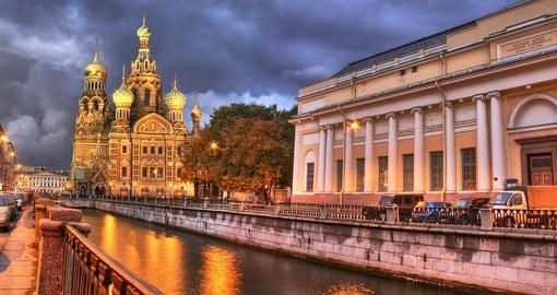 The Church of the Savior on Spilled Blood will be one of the highlights on your Russia vacation.