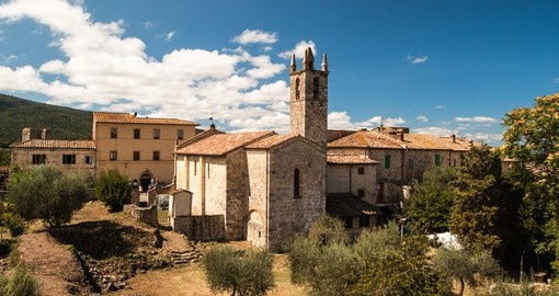 The Medieval Fortess, Monteriggioni, Italy