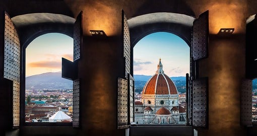 Florence, capital of Tuscany, is home to many masterpieces of Renaissance art and architecture