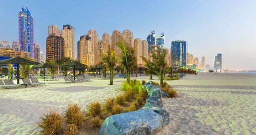 Take in the scenic beauty of Dubai’s Beaches