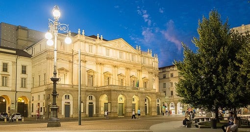 La Scala Theater, Lombardy, Milan City