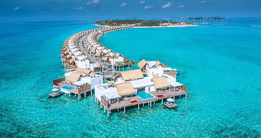 The luxurious Emerald Maldives Resort & Spa