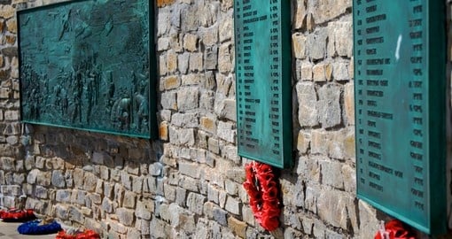 Memorial to the 1982 Falklands War in Port Stanley