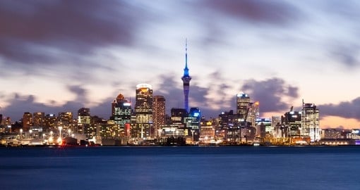 You will be impressed with Auckland's skyline, including Sky Tower, when booking one of our New Zealand vacation packages that includes Auckland.