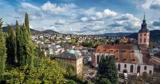 Baden-Baden's thermal baths led to fame as a fashionable 19th-century resort