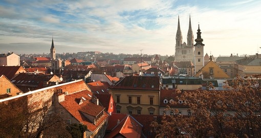 Explore the cityscape of Zagreb, Croatia