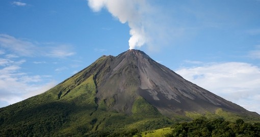 Explore near the Arenal volcano on your trip to Costa Rica